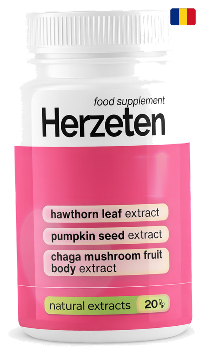 Herzeten — Supliment alimentar · 20 de capsule